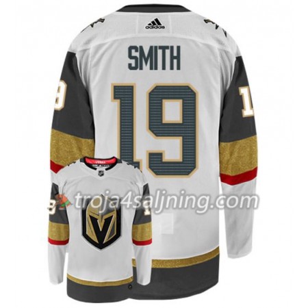 Vegas Golden Knights tröja REILLY SMITH 19 Adidas Vit Authentic - NHL Tröjor Herr